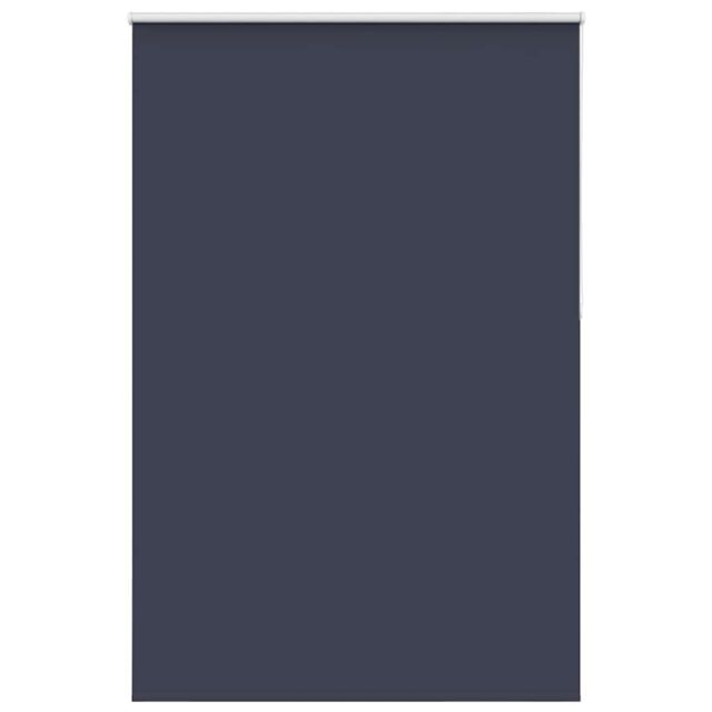 Berkfield Home Roller Blind Blackout Marine 145x230 cm Fabric Width 141.6 cm Polyester in Blue - image 1