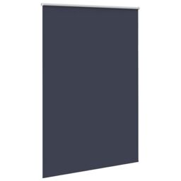 Berkfield Home Roller Blind Blackout Marine 145x230 cm Fabric Width 141.6 cm Polyester in Blue - thumbnail 3