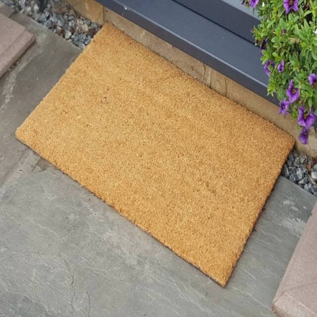 VOGREX Entrance Door Mat - Outdoor / Indoor - 40cm x 60cm in Tan - Size: 100 cm x 160 cm