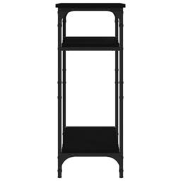 Berkfield Home Side Table Black 40x30x75 cm Engineered Wood - Size: 40 x 30 x 75 cm - thumbnail 7