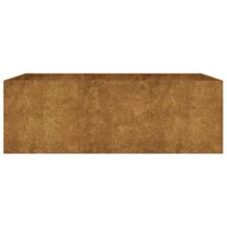 Berkfield Home Garden Raised Bed 120x80x40 cm Corten Steel in Brown - Size: 120 x 80 x 40 cm - thumbnail 4