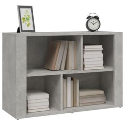 Berkfield Home Sideboard Concrete Grey 80x30x54 cm Engineered Wood - Size: 80 x 30 x 54 cm - thumbnail 4