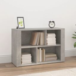 Berkfield Home Sideboard Concrete Grey 80x30x54 cm Engineered Wood - Size: 80 x 30 x 54 cm - thumbnail 1