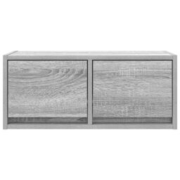 Berkfield Home TV Cabinets 2 pcs Grey Sonoma 60x31x25.5 cm Engineered Wood - thumbnail 7