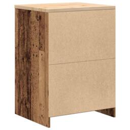 Berkfield Home Garage Storage Cabinet Old Wood 60x51x85 cm Solid Wood Pine in Brown - Size: 60 x 51 x 85 cm - thumbnail 8