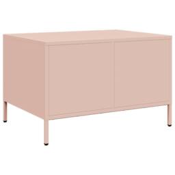 Berkfield Home Sturdy Coffee Table Pink 68.5x50x43.5 cm Cold-rolled Steel - thumbnail 8