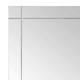 Berkfield Home Wall Mirror 80x60 cm Glass in Silver - thumbnail 5