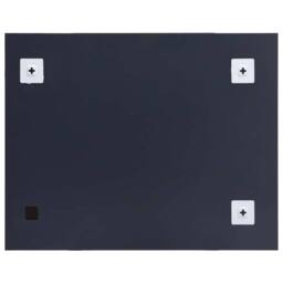 Berkfield Home Wall Mirror 80x60 cm Glass in Silver - thumbnail 4