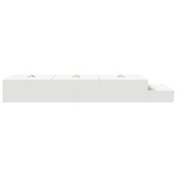 Berkfield Home Storage Bed Frame White Engineered wood 80 x 200 cm Storage - Size: Small Single - thumbnail 6
