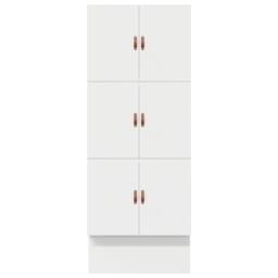 Berkfield Home Storage Bed Frame White Engineered wood 80 x 200 cm Storage - Size: Small Single - thumbnail 8