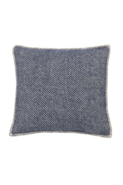 Murmur 'Ennis' Wool Cushion in Navy - Size: 45 cm x 45 cm - image 1