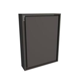 Destina Home Computer Desk with Shelves Space Saving Foldable Desk - Merril in Dark Grey - Size: 1 Pack - thumbnail 5