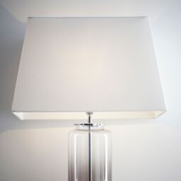 "K LIVING KLIVING 17"" Modern White Rectangle Light Shade for Ceiling Pendant - Size: 17 inches" - thumbnail 2