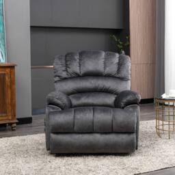 Matteo Electric Power Lift Recliner Armchair, Massage & Heat, Grey - thumbnail 5