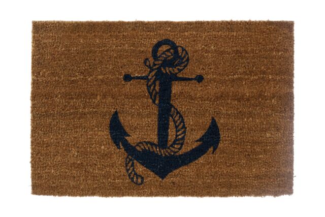 Orsina Sailor Coir Doormat in Natural - Size: 100 cm diameter - image 1