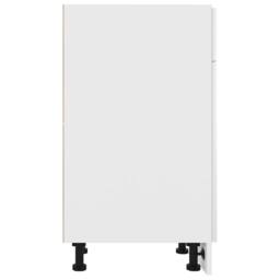 Berkfield Home Durable Drawer Bottom Cabinet White 50x46x81.5 cm Engineered Wood - thumbnail 9