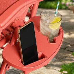 Neo Zero Gravity Recliner Garden Sun Loungers in Coral - thumbnail 7