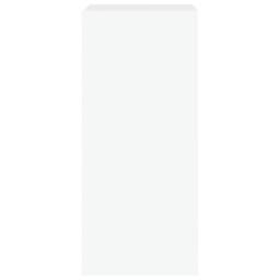 Berkfield Home TV Wall Cabinet with LED Lights White 30.5x35x70 cm - thumbnail 9
