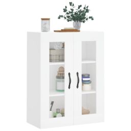 Berkfield Home Wall Mounted Cabinet White 69.5x34x90 cm Engineered Wood - thumbnail 4
