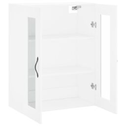 Berkfield Home Wall Mounted Cabinet White 69.5x34x90 cm Engineered Wood - thumbnail 6