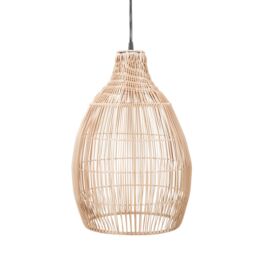 ValueLights Natural Teardrop Solar Powered Outdoor Hanging Pendant Garden Pergola Light - thumbnail 2