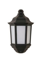 ValueLights Wiltshire Black Outdoor Wall Lantern - thumbnail 6