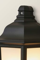 ValueLights Wiltshire Black Outdoor Wall Lantern - thumbnail 5
