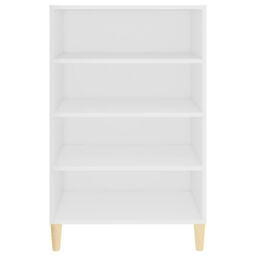 Berkfield Home Sideboard White 57x35x90 cm Engineered Wood - Size: 57 x 35 x 90 cm - thumbnail 4
