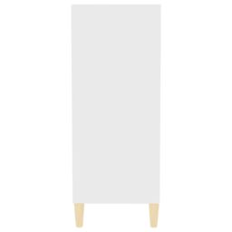 Berkfield Home Sideboard White 57x35x90 cm Engineered Wood - Size: 57 x 35 x 90 cm - thumbnail 5
