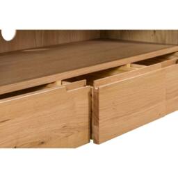 Cheshire Premium Ardley TV/Media Unit in Oak in Light Oak - thumbnail 5
