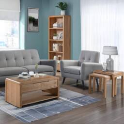 Cheshire Premium Ardley TV/Media Unit in Oak in Light Oak - thumbnail 8