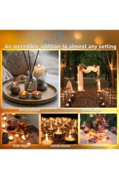 Deco Express Unscented White Colour Tealight Candle 8 Hours Pack of 200 - thumbnail 5