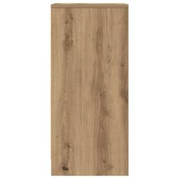 Berkfield Home Sideboard Artisan Oak 29.5x34x76 cm Engineered Wood in Brown - thumbnail 7