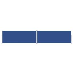 Berkfield Home Retractable Side Awning Blue 200x1000 cm - thumbnail 3