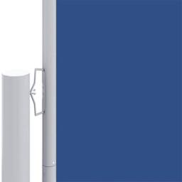 Berkfield Home Retractable Side Awning Blue 200x1000 cm