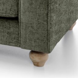 Abakus Direct Ingrid Collection Armchair in Rifle Green in Pale Green - thumbnail 6