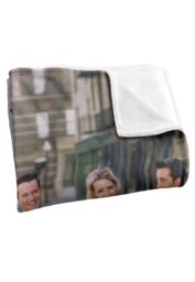 Friends Fancy Walk Officially Licensed Silky Touch Super Soft Throw Blanket 152x127 cm in White - thumbnail 3