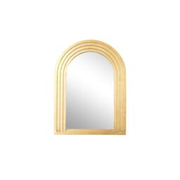 Melody Maison Large Gilded Gold Arched Wall Mirror - 80cm X 60cm - Size: 80 cm X 60 cm - thumbnail 1