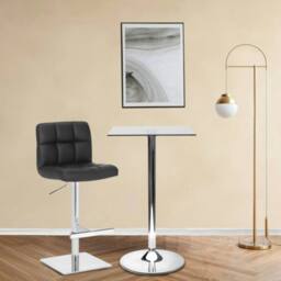 netfurniture Horizon Poseur Table Square Clear Glass - thumbnail 2