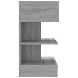 Berkfield Home Bedside Cabinets 2 pcs Grey Sonoma 40x35x65 cm Engineered Wood - Size: 40 x 35 x 65 cm - thumbnail 5