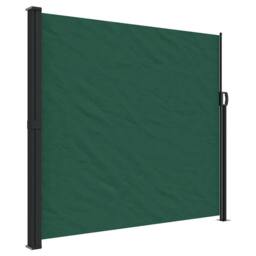 Berkfield Home Retractable Side Awning Dark Green 180x300 cm - thumbnail 2