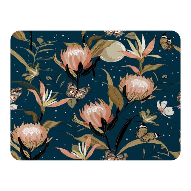 Benjamin Tate Design The Moon Butterflies & Flowers Blanket in Natural - Size: 120 cm x 150 cm - image 1