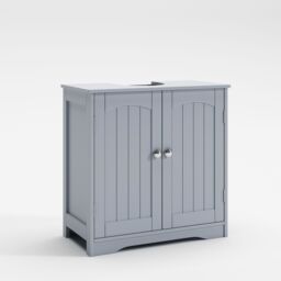 MCC Direct Undersink Bathroom Cabinet with shelves - Colarado in Grey - thumbnail 6