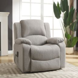Artemis Home Marldon Electric Riser Recliner with Massage & Heat in Light Grey - thumbnail 4