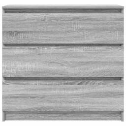 Berkfield Home Sideboard Grey Sonoma 80x35x76 cm Engineered Wood - Size: 80 x 35 x 76 cm - thumbnail 6