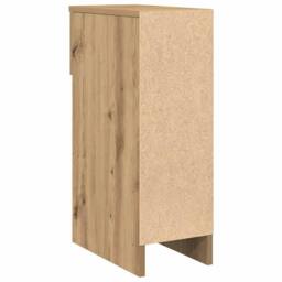 Berkfield Home Bedside Cabinet with Drawer Artisan Oak 20x36x60 cm in Brown - Size: 20 x 36 x 60 cm - thumbnail 7