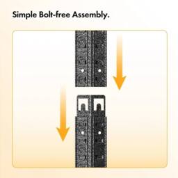 EONLION 1.8m Garage Shelving Unit in Brown - Size: 1000mm × 2000mm - thumbnail 4