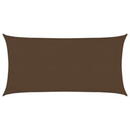 Berkfield Home Sunshade Sail 160 g/m¬≤ Brown 3x6 m HDPE - thumbnail 2