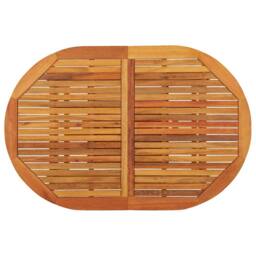 Berkfield Home Garden Table 200x100x75 cm Solid Wood Eucalyptus in Brown - Size: 200 x 100 x 75 cm - thumbnail 8