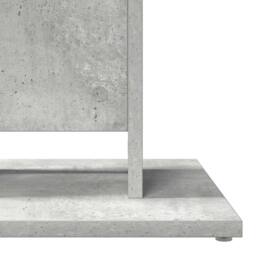 Berkfield Home Durable Bistro Table Concrete Grey 60x60x75 cm Engineered Wood - Size: 60 x 60 x 75 cm - thumbnail 7